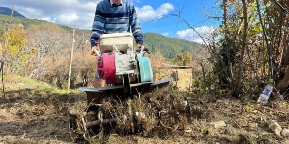 Antalya’da 82 yaşındaki yeminli mali müşavirden köy hayatına örnek proje