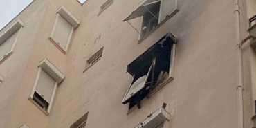 Apartman dairesindeki yangın korkuttu