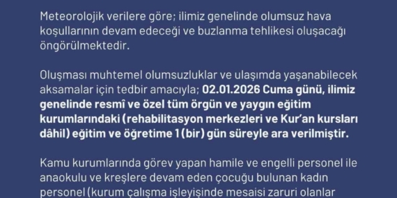 Ardahan’da eğitime kar engeli