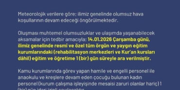Ardahan’da eğitime kar engeli