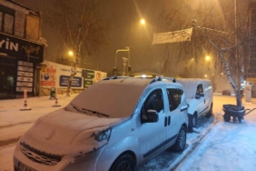 Ardahan’da kar yağışı etkili oldu