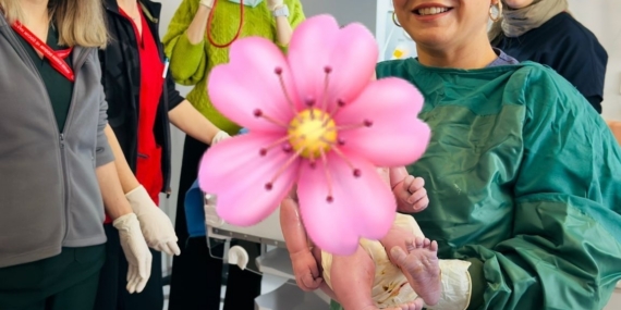 Aydın Şehir Hastanesi’nde ilk bebek dünyaya geldi