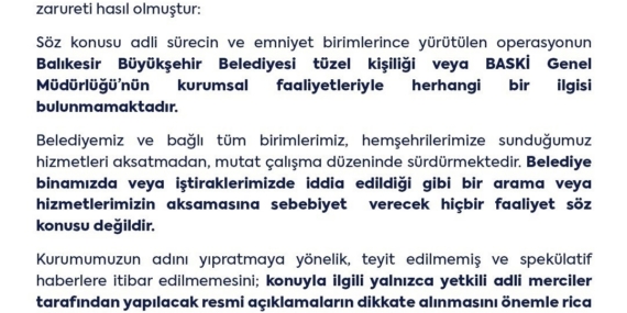 Balıkesir’de imar yolsuzluğu iddiası: 4 gözaltı