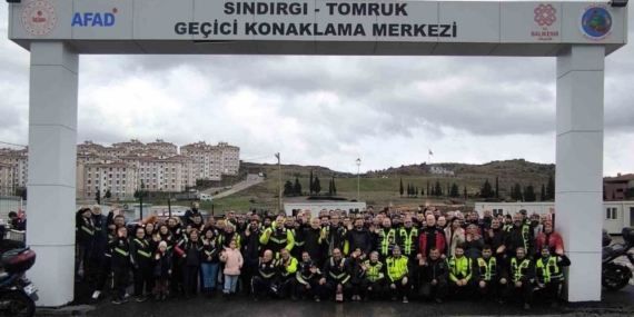 Balıkesir’den Sındırgı’ya dayanışma konvoyu