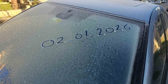 Bandırma’da dondurucu soğuk etkisini artırdı, sıcaklık -7 dereceye kadar düştü