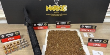 Bartın’da 10 bin adet dolu makaron ele geçirildi