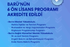 BARÜ’nün 6 ön lisans programı akredite edildi