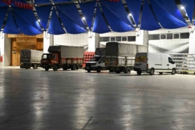 Başkan Başdeğirmen soğuk havalara karşı pazarcı esnafına Gökkubbe Fuar Alanı’nı açtı