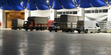 Başkan Başdeğirmen soğuk havalara karşı pazarcı esnafına Gökkubbe Fuar Alanı’nı açtı