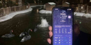 Başkent gün boyu buz kesti