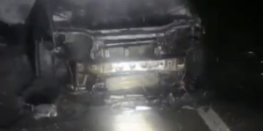 Batman-Diyarbakır karayolunda araç yangını