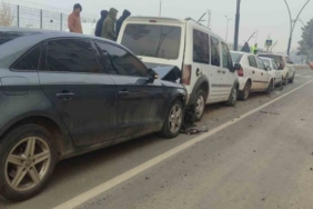 Batman’da 5 araçlı zincirleme kaza