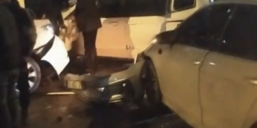 Batman’da zincirleme trafik kazası: 1 yaralı