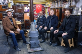 Bayburt Valisi Eldivan esnafla bir araya geldi