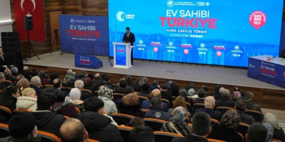 Bayburt’ta TOKİ kura çekimleri yapıldı: 723 konutun hak sahipleri belirlendi