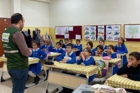 Bayburt’ta ’Veremle Savaş Eğitimi Haftası’ kapsamında farkındalık etkinlik yapıldı