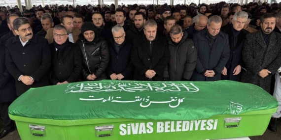 BBP Sivas İl Başkanı Ahmet Polat, son yolculuğuna uğurlandı