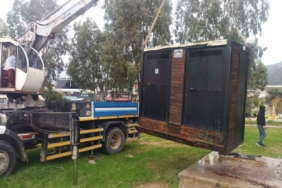 Belediye ekiplerinin Akbük’te çalışmaları sürüyor