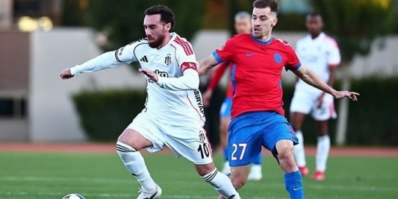 Beşiktaş, hazırlık maçında FCSB’yi yendi