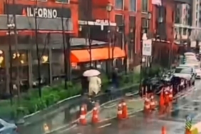 Beyoğlu’nda bir kadın fırtınada devrilen tabelanın altında kaldı