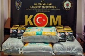 Bilecik’te 123 kilo kaçak tütün ele geçirildi