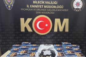 Bilecik’te araçtan binlerce makaron çıktı