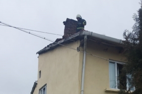 Bilecik’te baca yangını