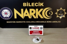 Bilecik’te uyuşturucu operasyonu: 1 gözaltı