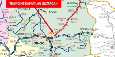 Bingöl-Erzurum karayolu trafiğe kapatıldı