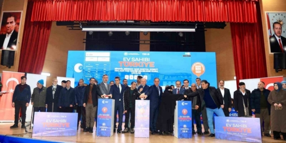 Bingöl’de TOKİ sosyal konutların kurası çekildi