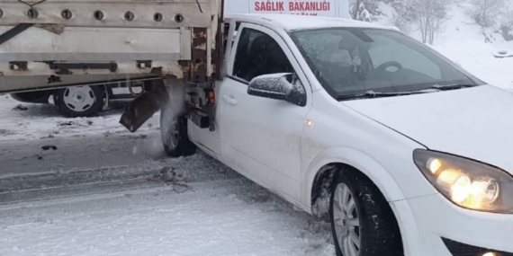 Bingöl’de trafik kazası: 1 yaralı