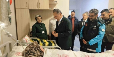 Bingöl’de yeni yılın ilk bebeği "Mihrişah" oldu