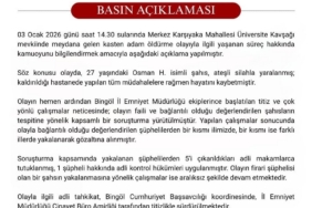 Bingöl’deki cinayette 5 tutuklama