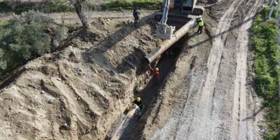 Bozdoğan’da 49 bin dekar tarım alanı sulanacak