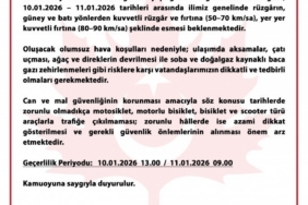 Bursa Valiliği’nden peş peşe uyarılar