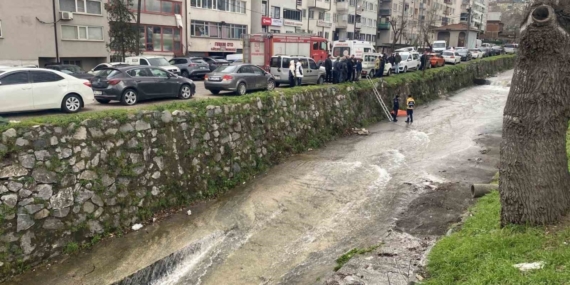 Bursa’da dereye düşen şahıs hayatını kaybetti
