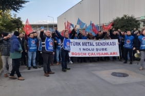 Bursa’da otomotiv işçilerinin eylemi sürüyor, MESS teklifi güncelledi