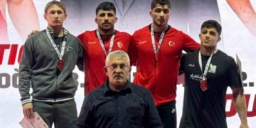 Büyükşehir güreşçisinden uluslararası başarı