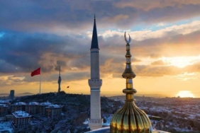 Çamlıca’da mest eden gün batımı