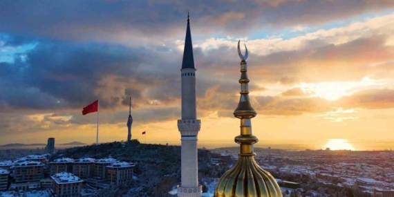 Çamlıca’da mest eden gün batımı