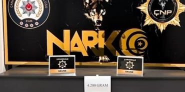 Çanakkale’de piyasa değeri yaklaşık 7 milyon TL değerinden uyuşturucu maddeler ele geçirildi