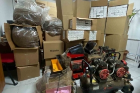 Çiçekdağı’nda kaçak tütün ve imalatı operasyonu