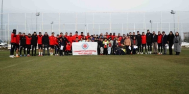 CÜ Vakfı Okulları, Yiğidoları antrenmanda ziyaret etti