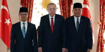 Cumhurbaşkanı Erdoğan, Endonezya Dışişleri ve Savunma Bakanını kabul etti