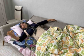 Dayak yiyen yeğenini kurtarmak isteyen kadın darp edildi