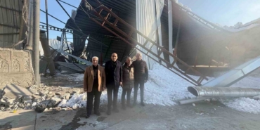 DTSO Başkan Vekili Erdal Avşar, fabrikaları zarar gören üreticilerle bir araya geldi