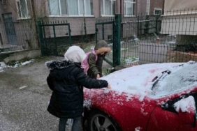 Düzce’de kar sürprizi