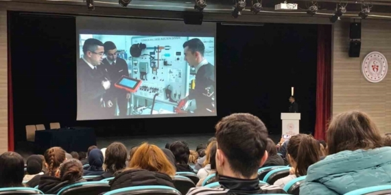 Düzceli öğrencilere askerlik mesleği ve MSÜ anlatıldı