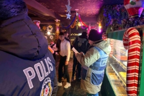 Edremit polisi yılbaşında kuş uçurtmadı