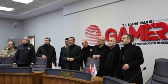 Elazığ il protokolü GAMER’i ziyaret etti